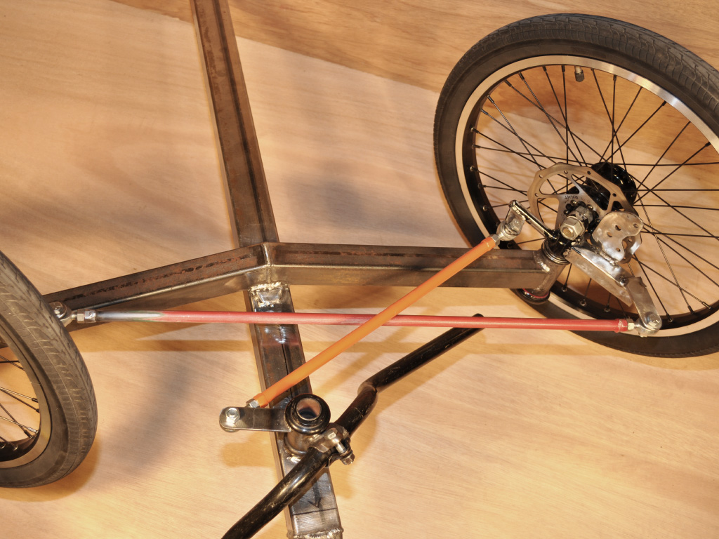 Viking Tandem Trike - steering linkage